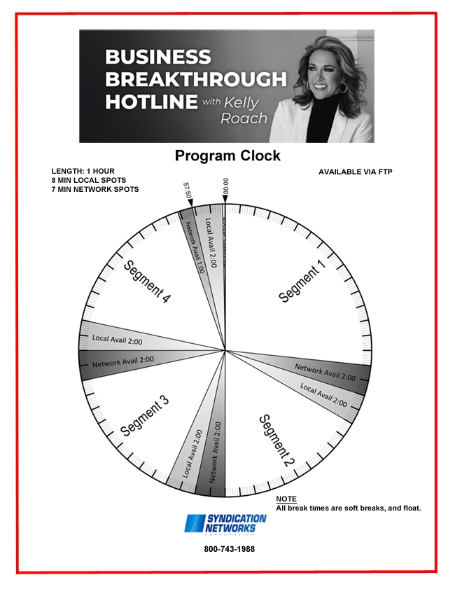 Business Breakthrough Hotline Show Clock